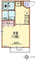 ルメール百草の物件間取画像